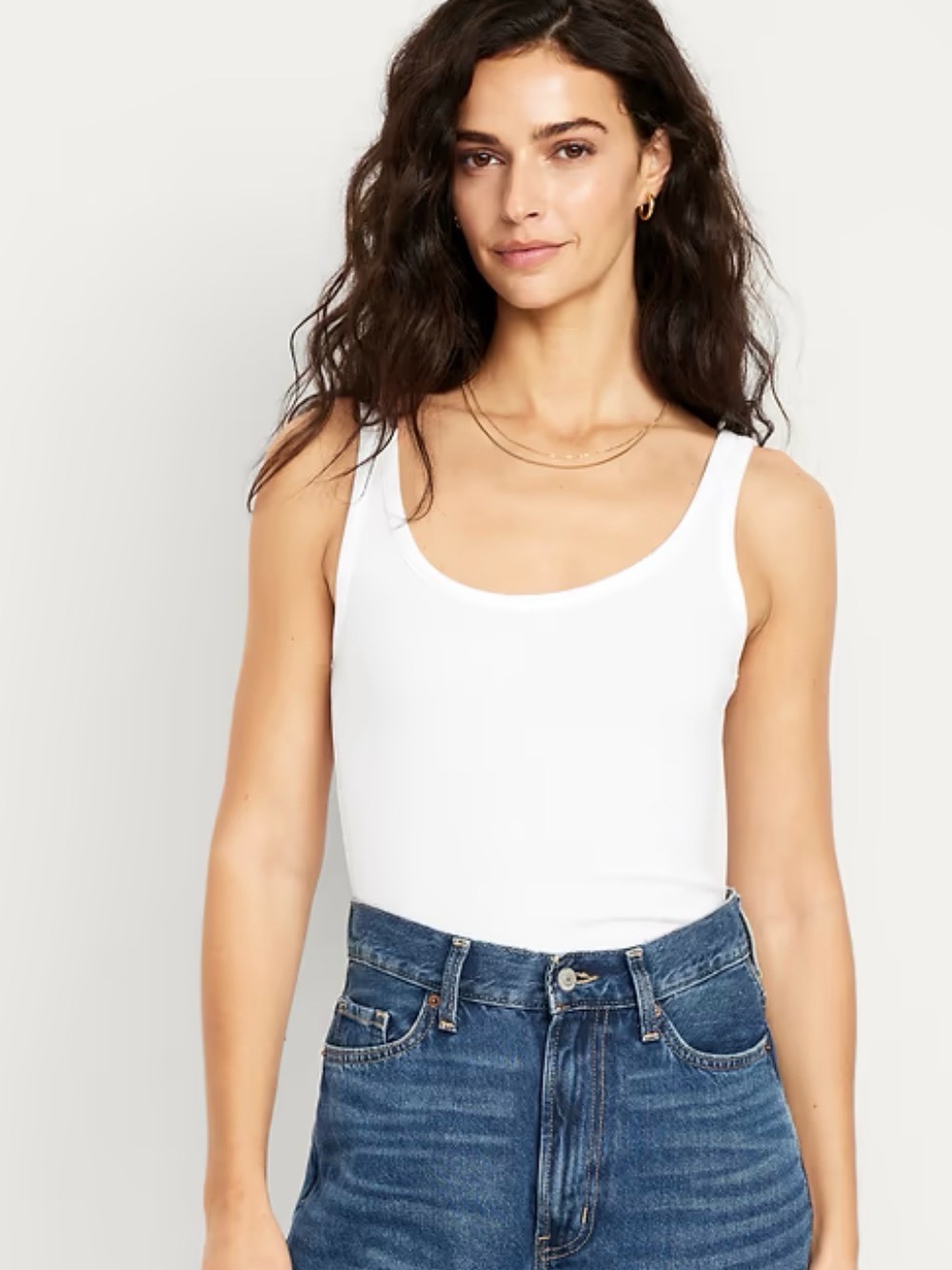 Old Navy First-Layer Ribbed Scoop-Neck Tank Top